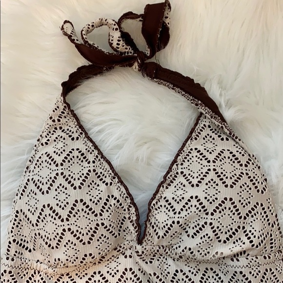 Tankini Crochet Swimsuit & Matching bottom - Picture 2 of 7